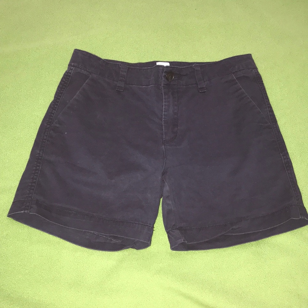 Woman’s Navy Blue Chino Style Shorts Gap Size 0